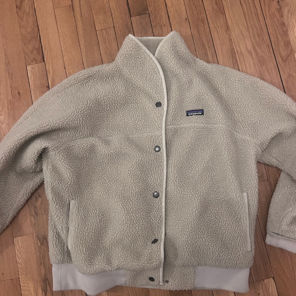 Patagonia Cream Sherpa Jacket